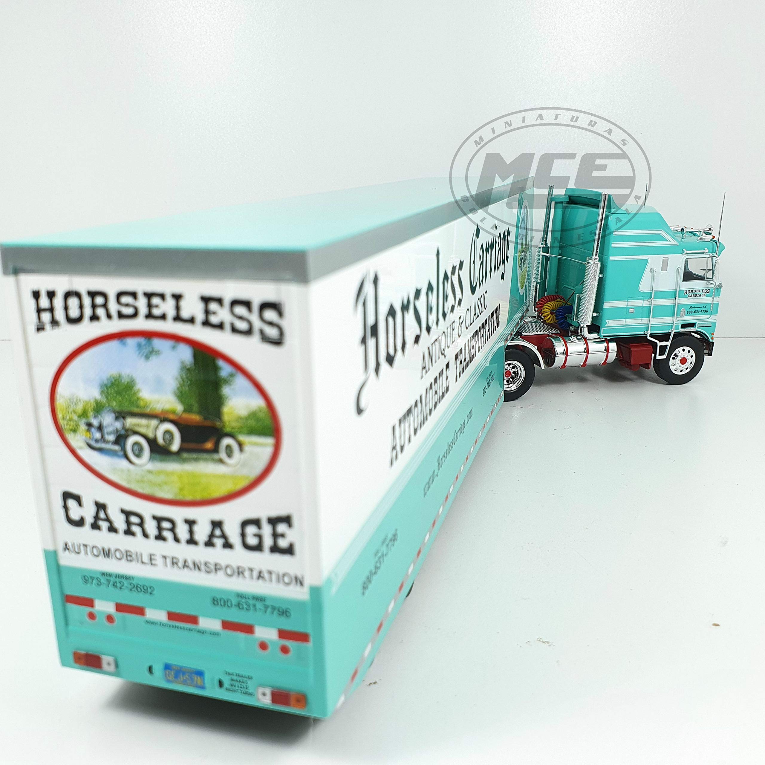 Desconocido 1/43 CAMIÓN Truck SEMIREMOLQUE Trailer Kenworth
